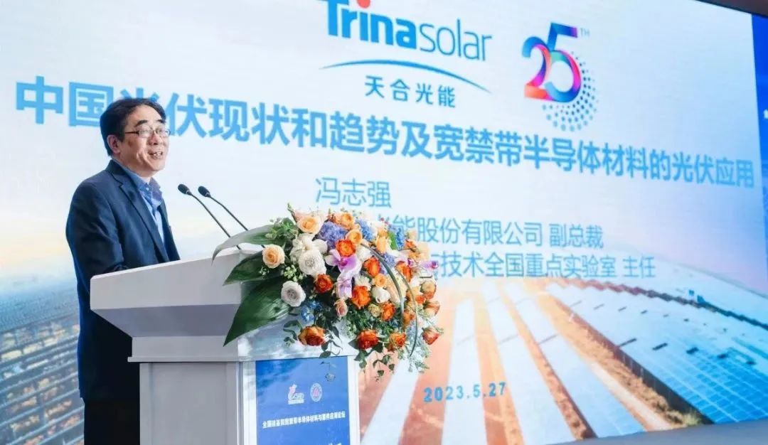 天合光能股份有限公司 副總裁 馮志強