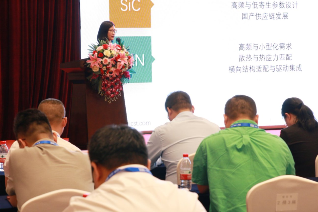 戚麗娜發(fā)言